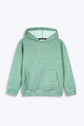 Unisex Kids Quilted Hoodie – Sage Green